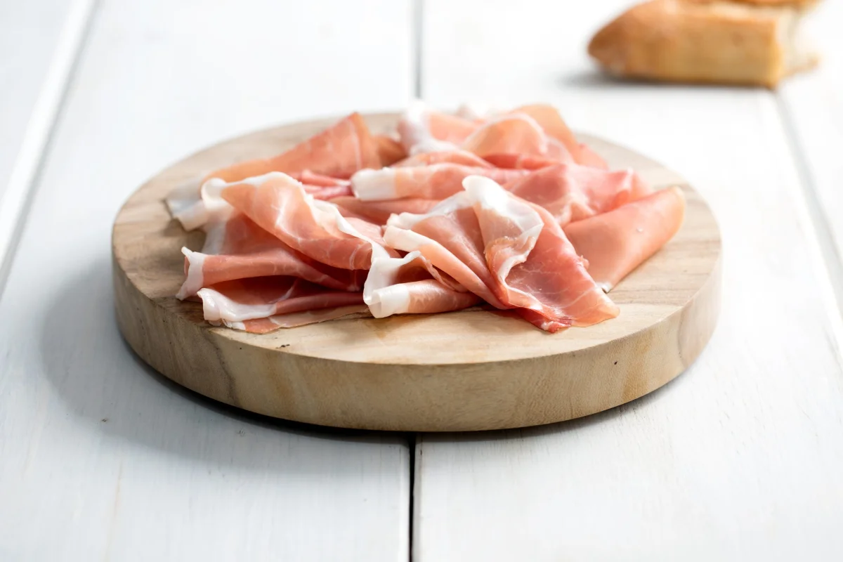 Prosciutto on board