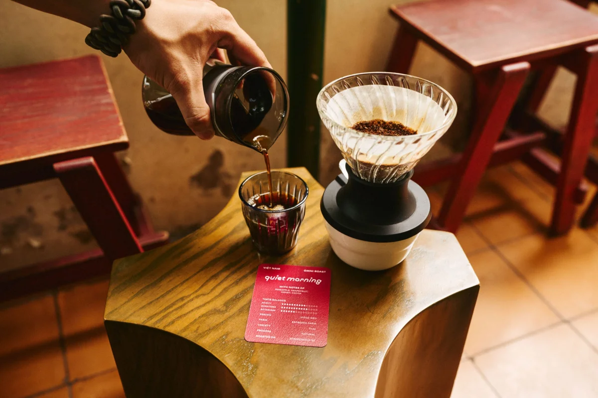 Vietnamese pour-over at Sipply Coffee