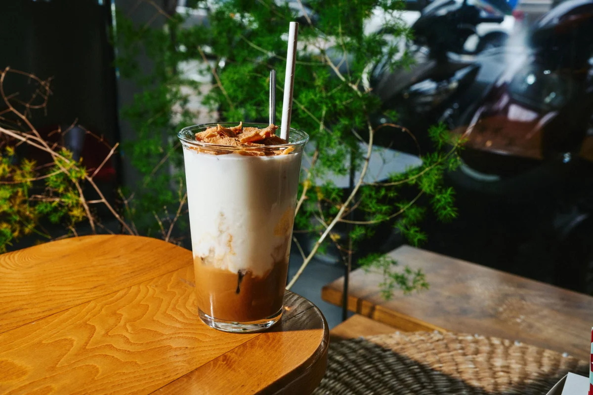 Yogurt coffee at Hoff Specialty CoffeeAlex Yem