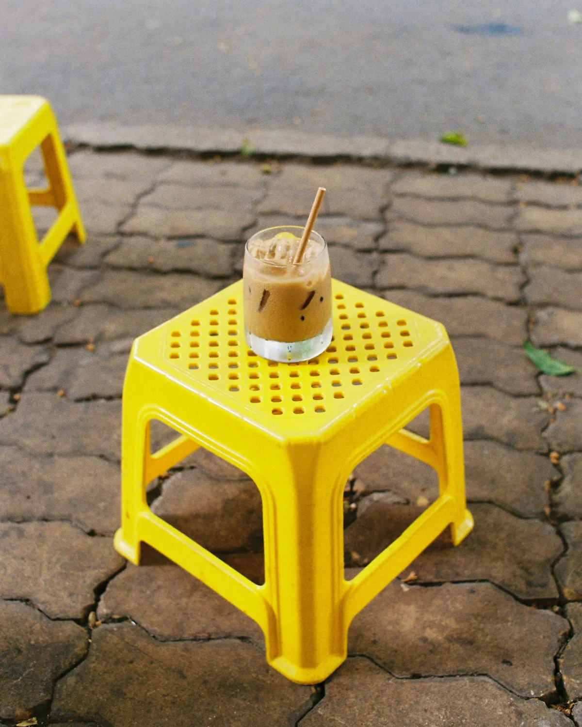 Cà phê muối (salt coffee) at Hue Cafe Roastery