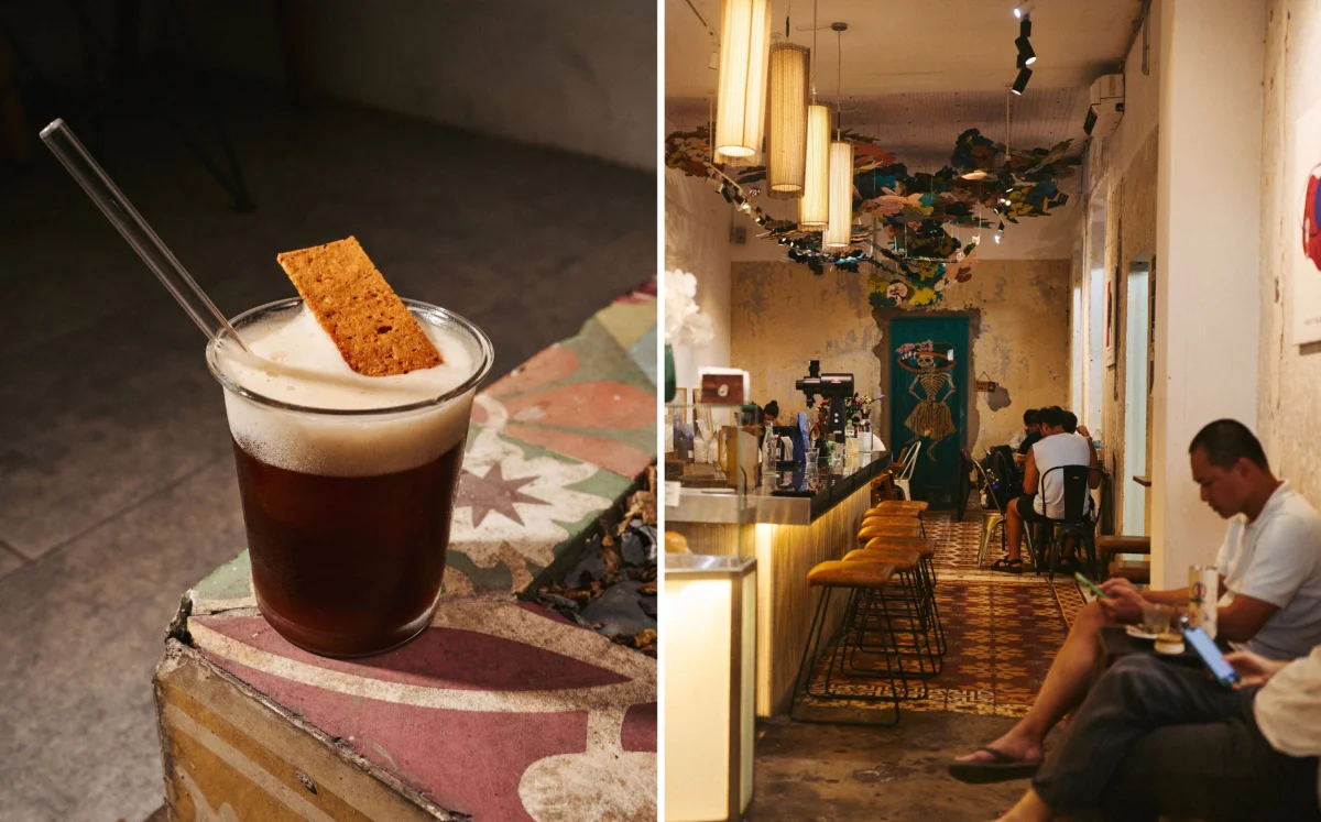 Tamarind cold brew at The Hummingbird Café & Roastery