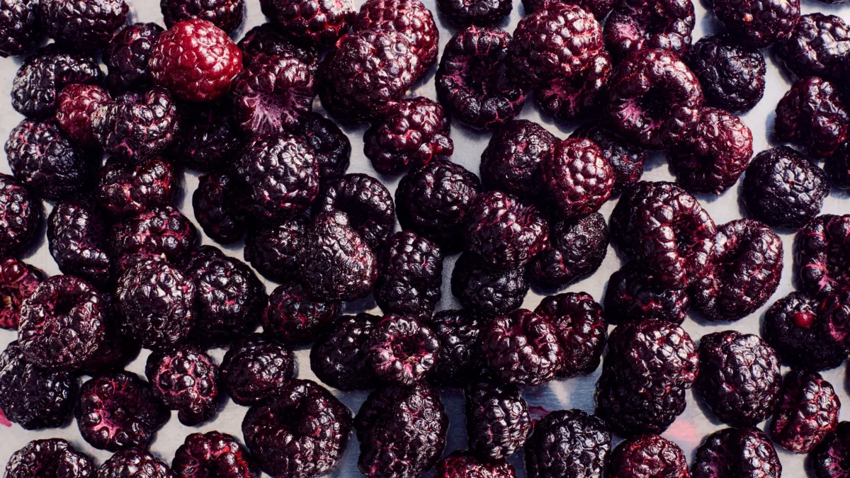 black raspberries