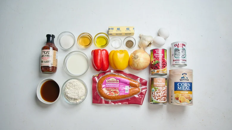 ingredients on a table