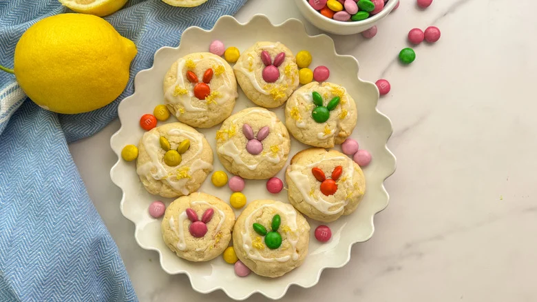 cookies on plate