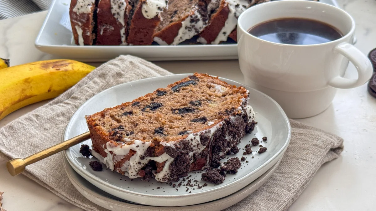 Oreo Banana Bread Recipe