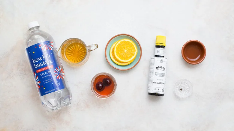 tequila cocktail ingredients on table