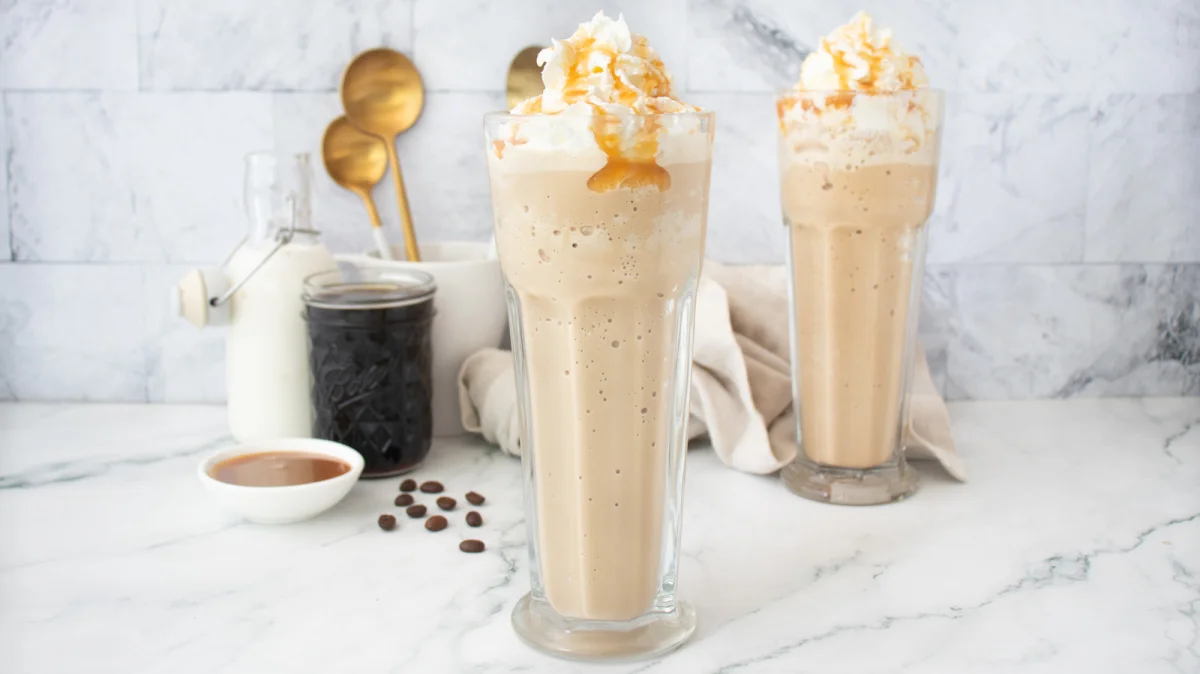 At-Home McDonald's Caramel Frappe Recipe